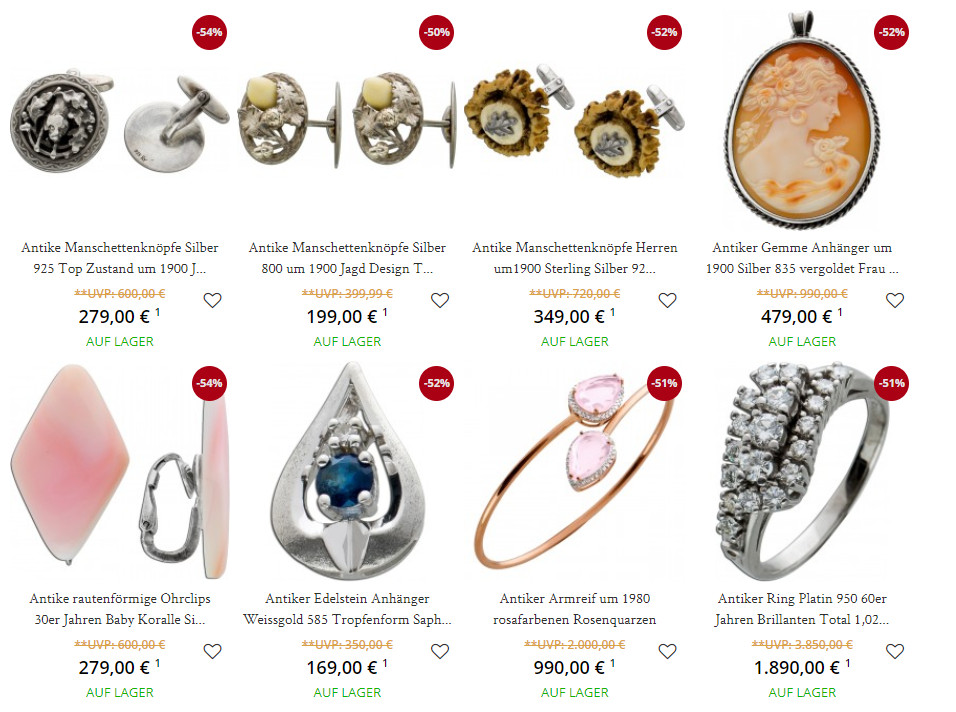 Antikschmuck Rostock online Antikschmuck Rostock online